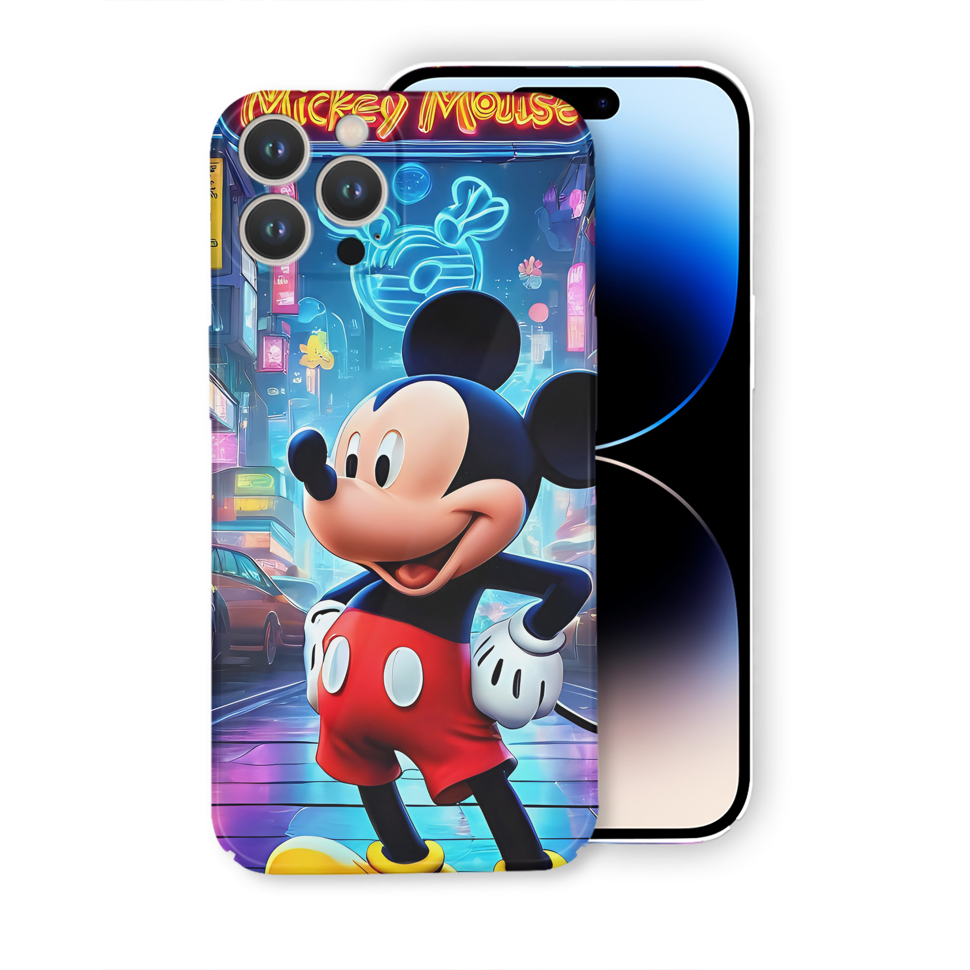 （画像用） ミッキーマウス Mickey Mouse 【iPhone 14シリーズ対応】ハードケース